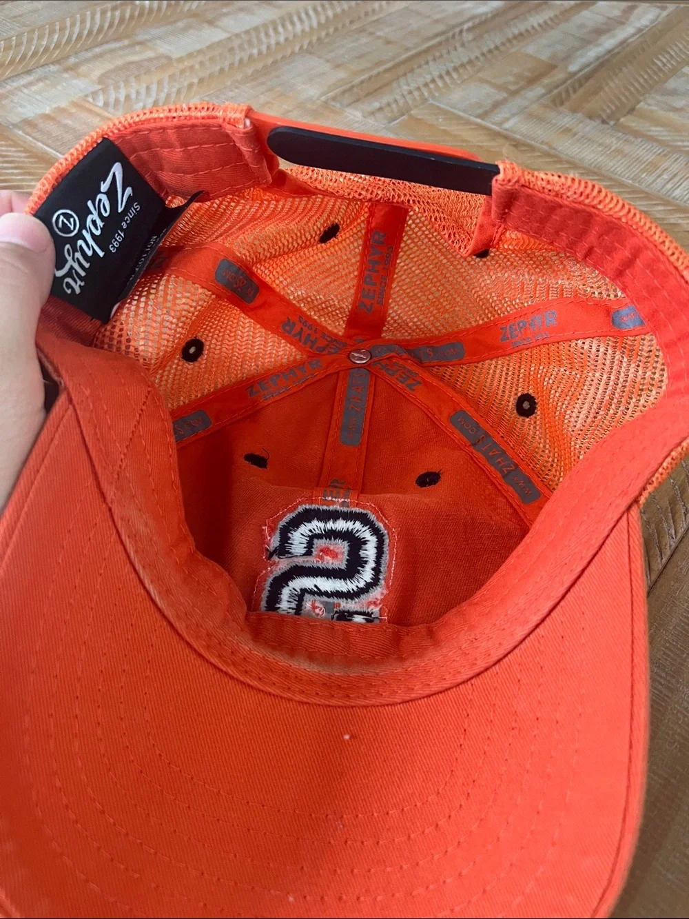 Zephyr bright orange